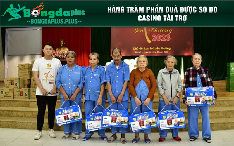 Chương Trình Từ Thiện Mùa Xuân Của Sodo Tại Đà Nẵng Hàng trăm phần quà được SO DO Casino tài trợ
