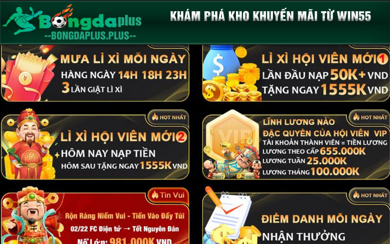 Chiêm Ngưỡng Kho Game Mới Tại Win55 - Một Thiên Đường Kỳ Ảo Khám phá kho khuyến mãi từ Win55