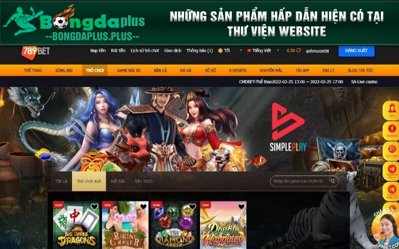 789bet - 789bet.dad Địa Chỉ Giải Trí Uy Tín Đáng Nhất 2024 Những sản phẩm hấp dẫn hiện có tại thư viện website