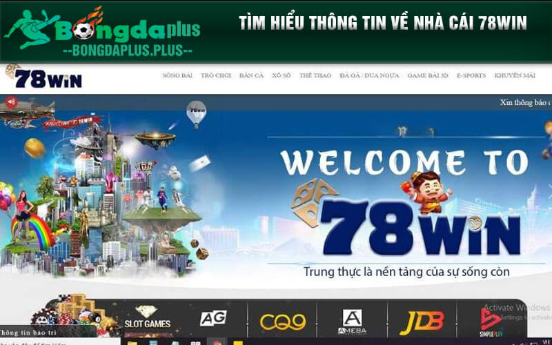 78 WIN | Giới Thiệu 78WIN - Sân Chơi Giải Trí Số 1 Châu Á Tìm hiểu thông tin về nhà cái 78WIN
