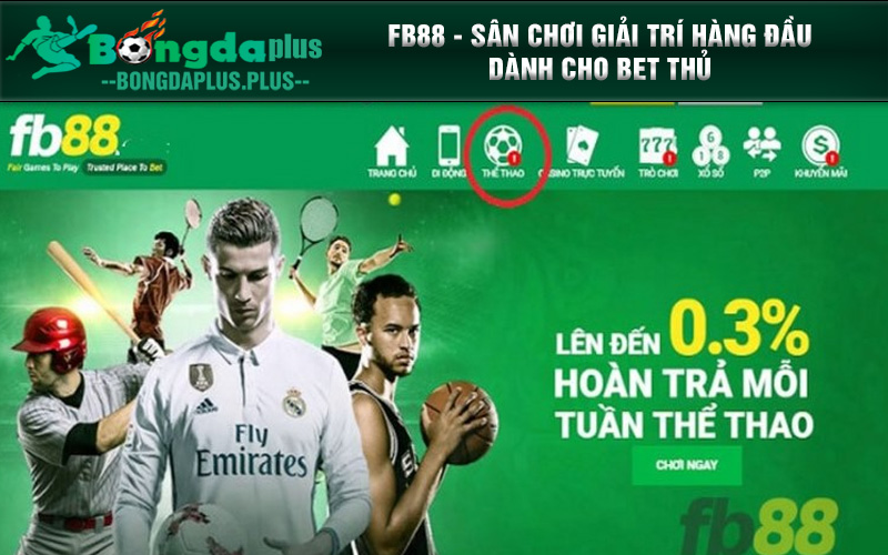 Nhà Cái Cá Cược Online Hấp Dẫn Nhất Hiện Nay FB88 - sân chơi giải trí hàng đầu dành cho bet thủ