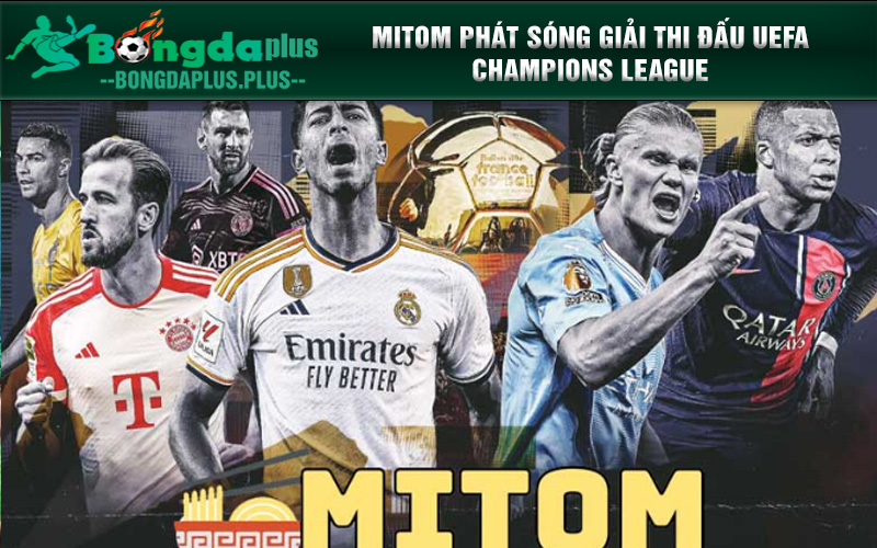 Top 5 Giải Đấu Bóng Đá Có Sức Hấp Dẫn Nhất Trên Mitom Mitom phát sóng giải thi đấu UEFA Champions League