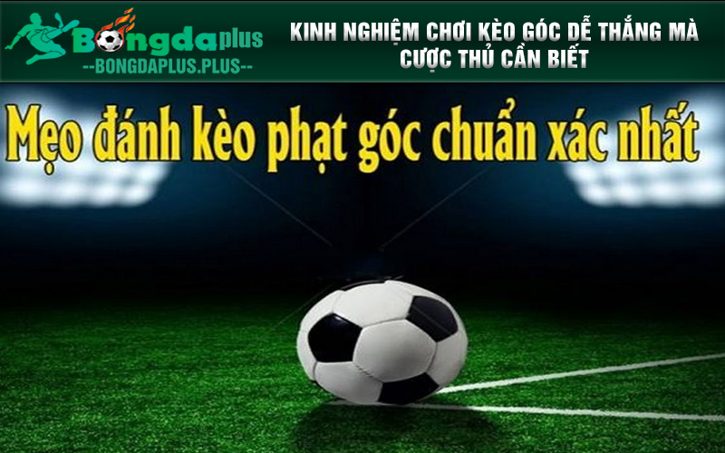 Tất Tần Tật Thông Tin Về Kèo Phạt Góc Mà Người Chơi Cần Biết Kinh nghiệm chơi kèo góc dễ thắng mà cược thủ cần biết