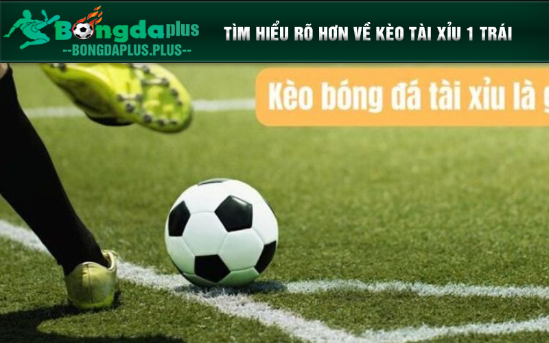 Tài Xỉu 1 Trái - Cách Chơi Kèo Hiệu Quả Nhất Hiện Nay Tìm hiểu rõ hơn về kèo tài xỉu 1 trái