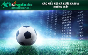 Các kiểu kèo cá cược Châu Á thường thấy