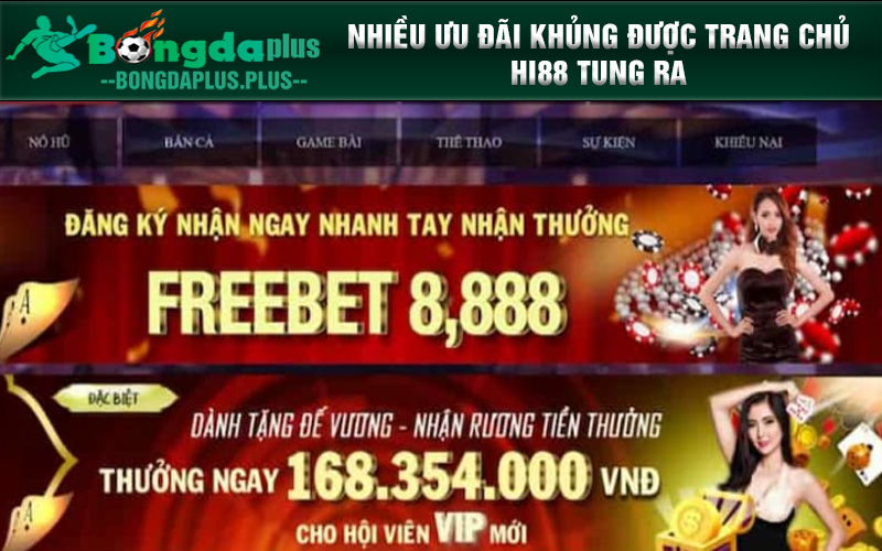 Hi88 - Sân Chơi Giải Trí Uy Tín, Đẳng Cấp Hàng Đầu Châu Á Nhà cái Hi.88 tung ra nhiều ưu đãi ngập tràn cho hội viên