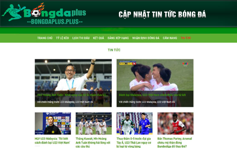 Bongdalu - Cổng Thể Thao Trực Tuyến Hàng Đầu Việt Nam Cập nhật tin tức bóng đá
