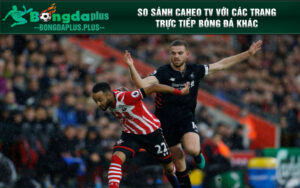 So sánh Caheo TV với các trang trực tiếp bóng đá khác