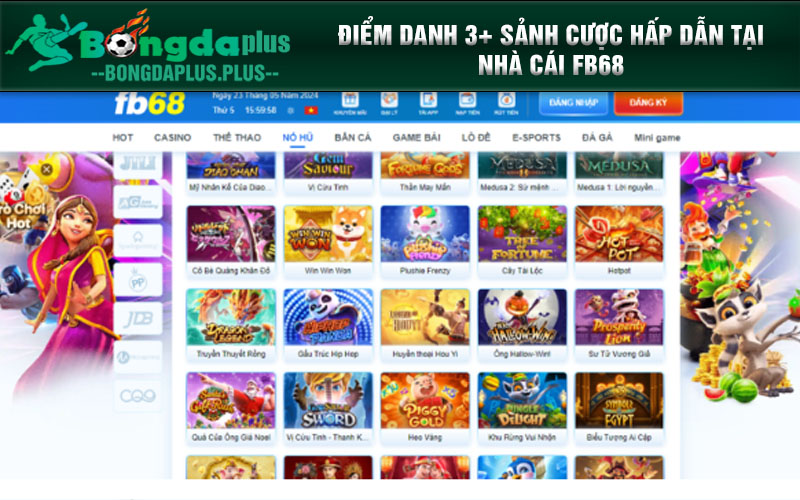 Fb68 - Nhà Cái Cá Cược Hợp Pháp, Xanh Chín Nhất Năm 2024 Điểm danh 3+ sảnh cược hấp dẫn tại nhà cái fb68