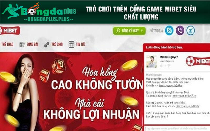 Tổng Quan Cổng Game Mibet: Có Nên Đăng Nhập Mibet? Trò chơi trên cổng game MiBet siêu chất lượng