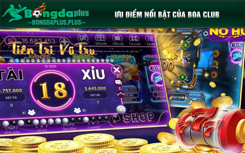 Top 2 Cổng Game Nổ Hũ Hàng Đầu, Được Nhiều Người Ưa Chuộng Boa Club với giao diện hiện đại và sang trọng