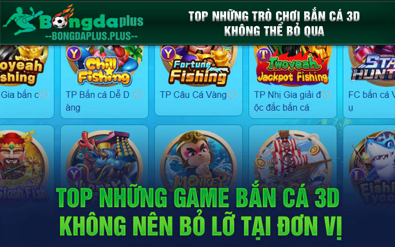 Top Những Trò Chơi Bắn Cá 3D Không Thể Bỏ Qua Trên King88 Top Những Trò Chơi Bắn Cá 3D Không Thể Bỏ Qua