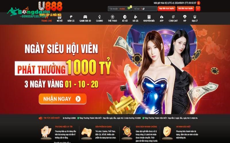 Nhà Cái U888 - Thương Hiệu Cá Cược Uy Tín Và Đẳng Cấp Sân chơi cá cược uy tín U888 có gì đặc biệt không?